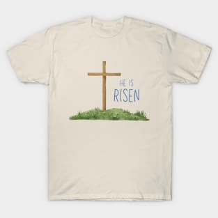 He is Risen - Easter Design T-Shirt